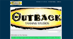 Desktop Screenshot of outbacktanningloganville.com